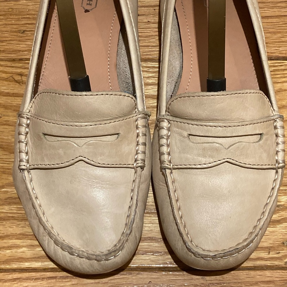 Coach Loafers: Wheat color